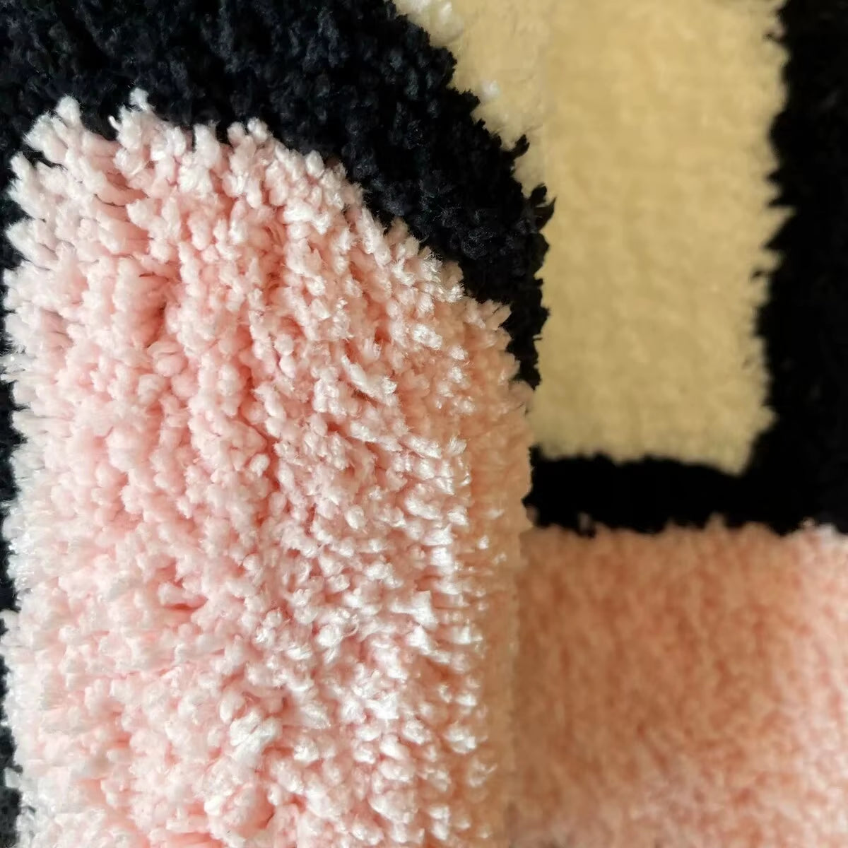 Tufting Sadness Man Rug Doormat Floor anti Slip Pad Bathroom Soft Plushy Rug Bedroom Bedside Carpet Funny Home Room Decor