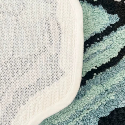 Enthusiast Racing Car Shaped Tufting Rug Soft Tufted An-Slip Floormat Sofa Feet Mat Carpet Entrance Doormats Absorbent