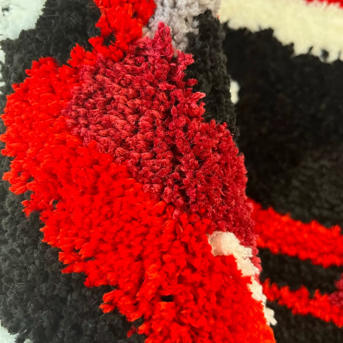 Red Enthusiast Racing Car Shaped Tufting Rug Soft Tufted An-Slip Floormat Feet Mat Carpet Entrance Doormats Absorbent