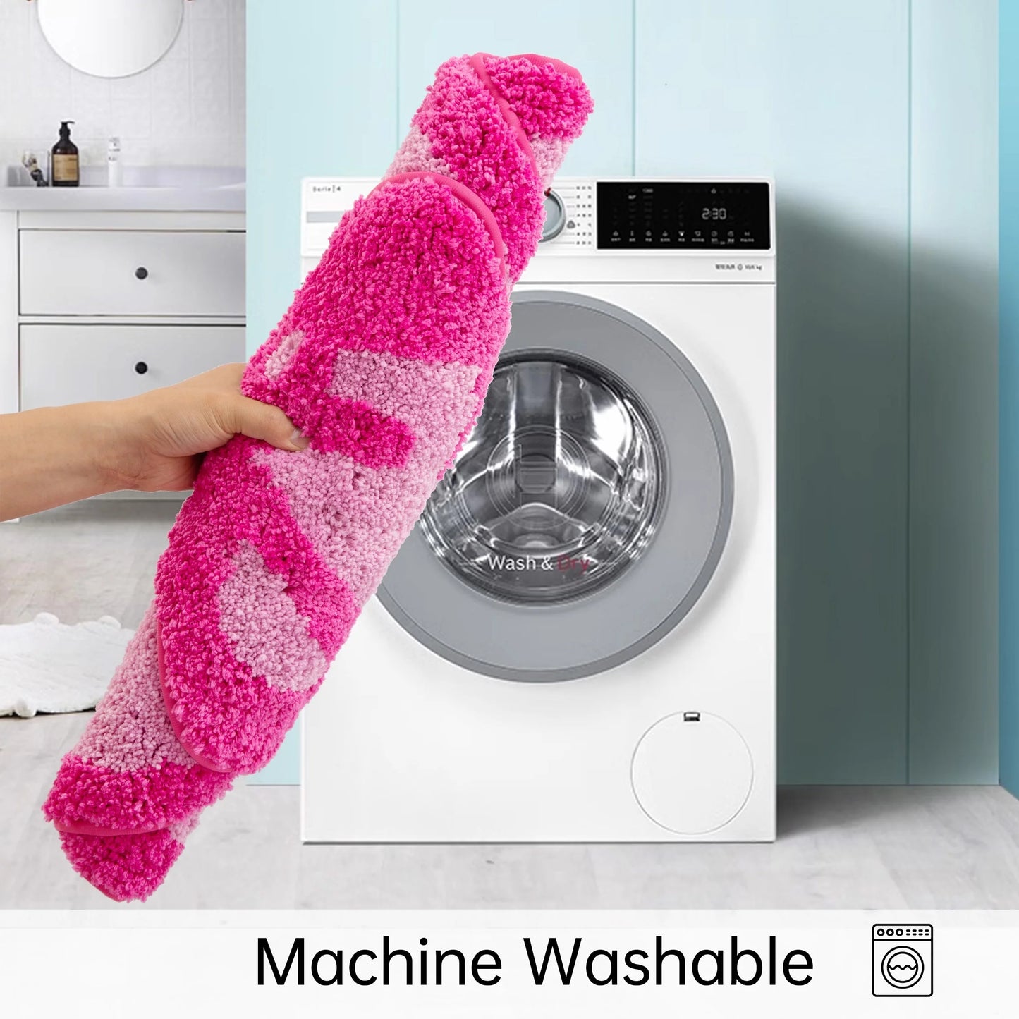 Creative Wallet Carpet, Soft Fluffy Tufted Velvet Cartoon Area Rugs, Anime Home Soft Fur Carpet Children Girls Bedroom